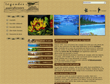 Tablet Screenshot of legendesaustraliennes.com